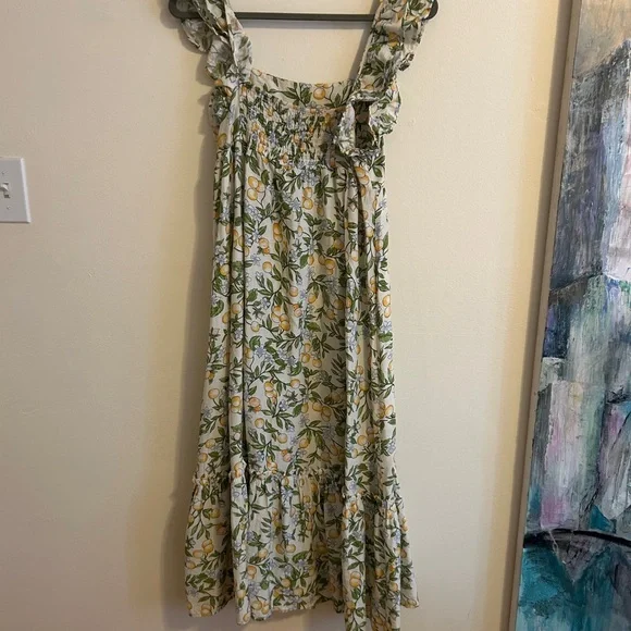 Blu Pepper Floral Ruffle Dress - Picture 3 of 6